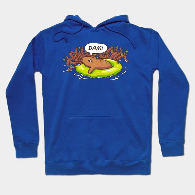 Dam! Hoodie by spookylili